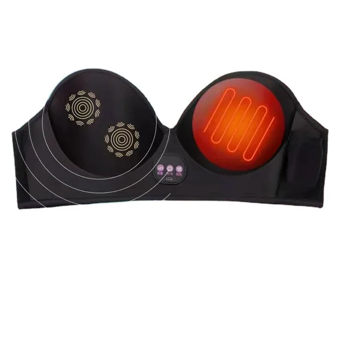 Electric Breast Massage Bra for Firm & Plump Breasts
