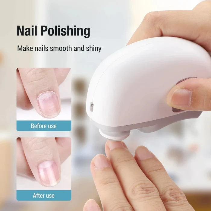 Electric Nail Clipper with Light – Safe & Portable Trimmer