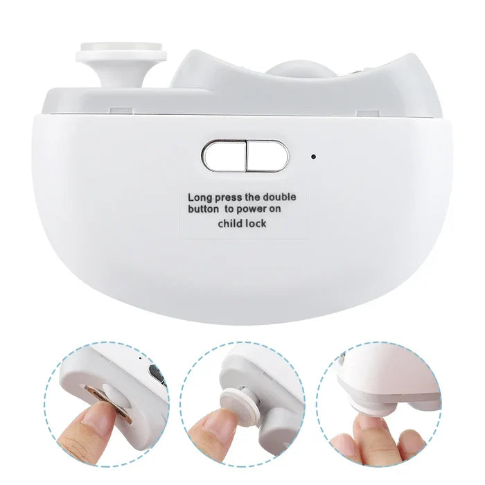 Electric Nail Clipper with Light – Safe, Smooth & Rechargeable