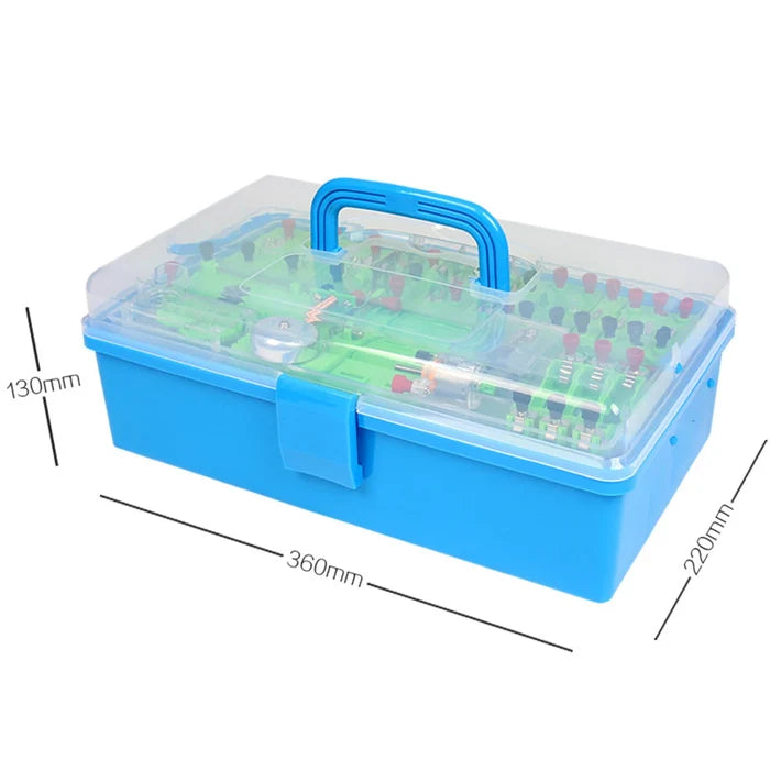 Electromagnetism Experiment Kit for Students – 40+ Lab Tools