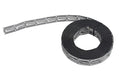 Fastening clips for securing radiant floor heating cables during installation