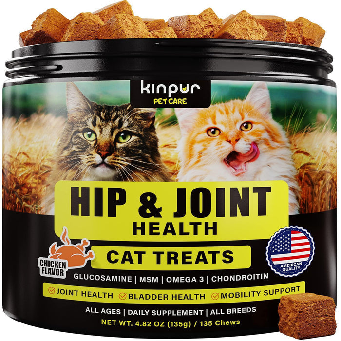 Glucosamine joint support chews for cats