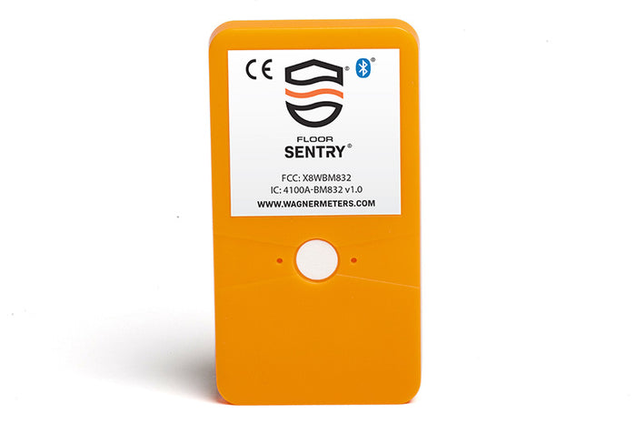 Data logger for monitoring floor heating temperature and humidity levels