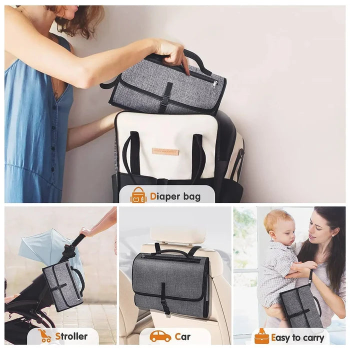 Foldable Baby Diaper Changing Pad – Portable & Waterproof
