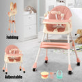 Foldable Baby High Chair – 4-in-1 Safe Reclining Seat