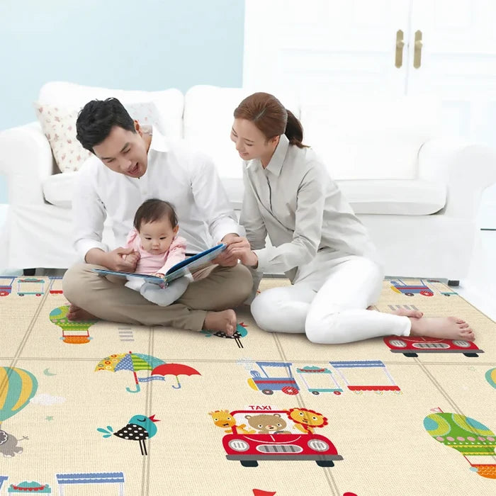 Foldable Baby Play Mat – Waterproof, Soft & Educational Activity Rug