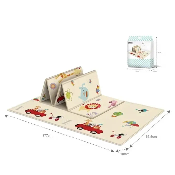 Foldable Baby Play Mat – Waterproof, Soft & Outdoor Safe