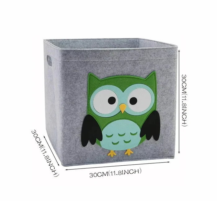 Foldable Toy Storage Box – Cute Organizer for Kids’ Room