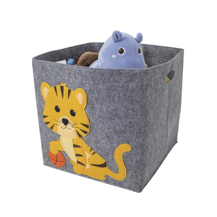 Foldable Toy Storage Box – Cute Organizer for Kids’ Room