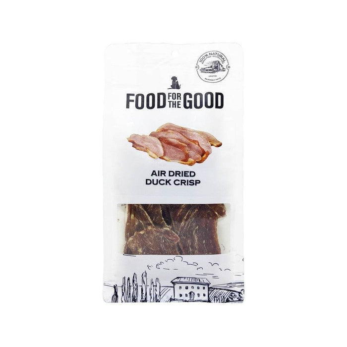 Food For The Good Freeze-Dried & Air Dried Treats Air Dried Duck Crisp 100g