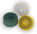 Foredom Scotch Brite Radial Bristle Roloc End Brushes, 80 Grit, 2"