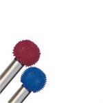 Foredom Typhoon Bur A-KB14312 Spheres, 1/4" shank, Coarse RED