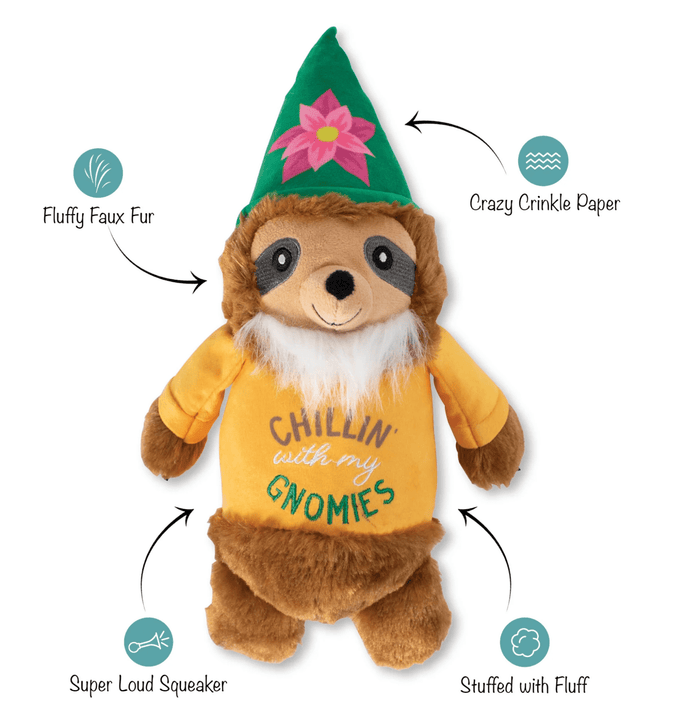 Garden Gnomies Best Friend Dog Toy Gift Basket - Glad Dogs Nation | ALL Profits Donated