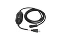 GFCI safety plug for outdoor snow melt mats