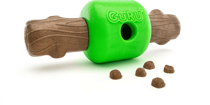 GURU Pet Company Spin & Treat Stick Interactive Dog Toy Medium - Glad Dogs Nation | ALL Profits Donated