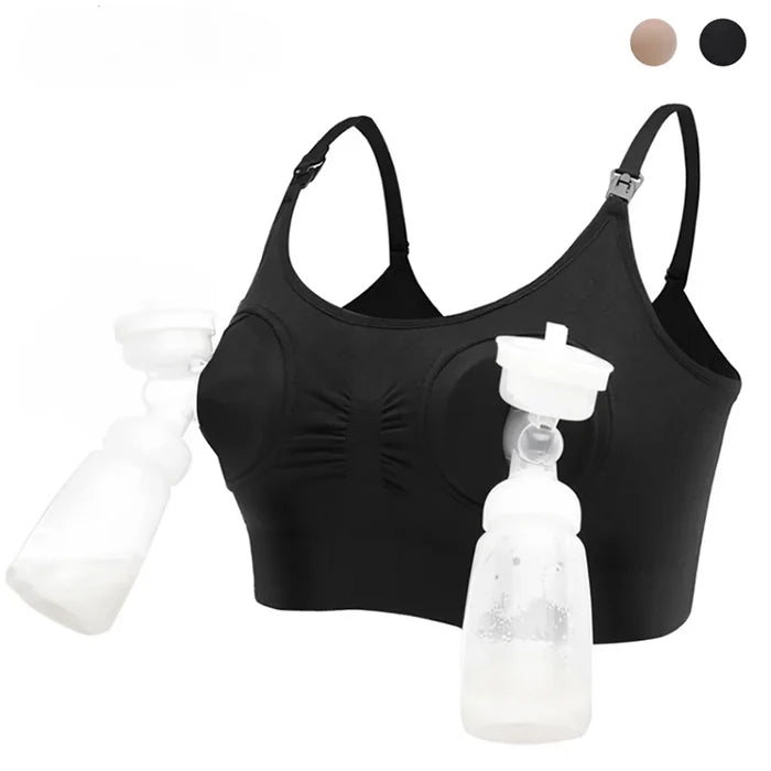 Hands-Free Pumping Bra – All-Day Nursing Comfort