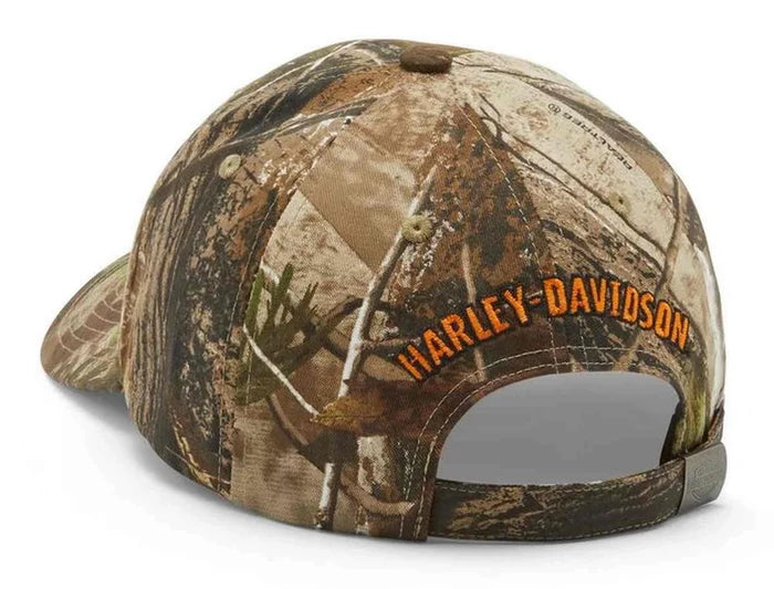 HARLEY-DAVIDSON® -  CAP - WOVEN REALTREE BROWN PRINT