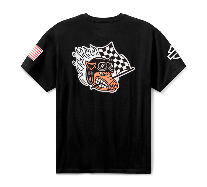 HARLEY-DAVIDSON®  BLACK TEE FACTORY RACING