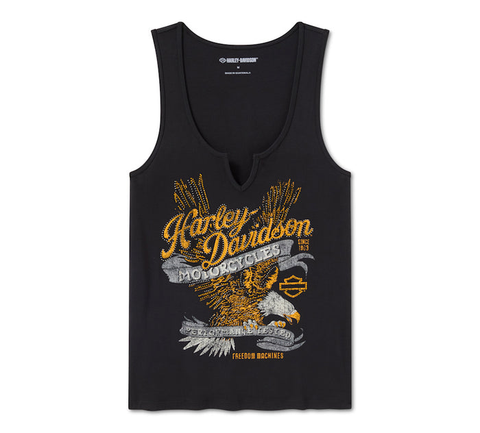 HARLEY-DAVIDSON® LADIES TANK BLING LIVE TO RIDE