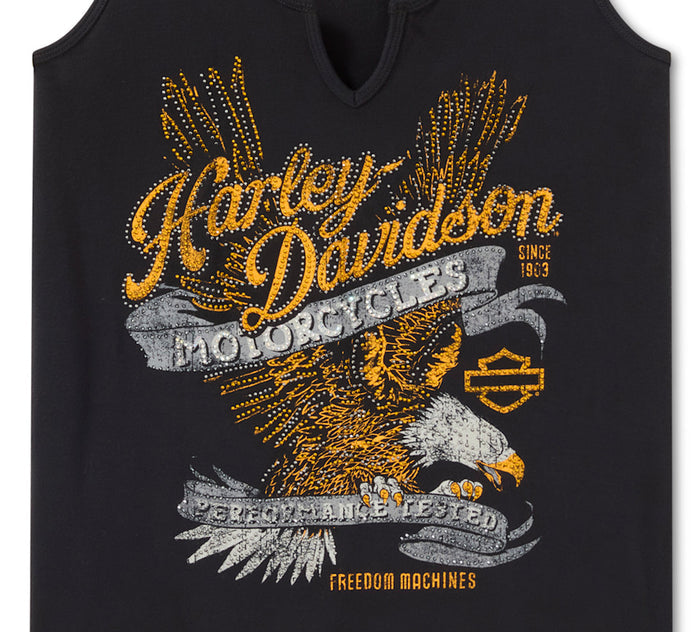 HARLEY-DAVIDSON® LADIES TANK BLING LIVE TO RIDE