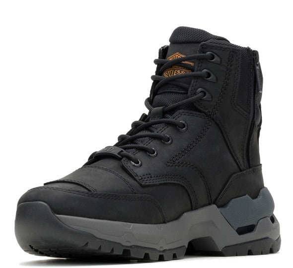 HARLEY-DAVIDSON® MENS TORQUELITE LACE / ZIP BLACK BOOT