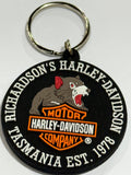 HARLEY-DAVIDSON® RICHARDSON'S TASSIE DEVIL KEYCHAIN