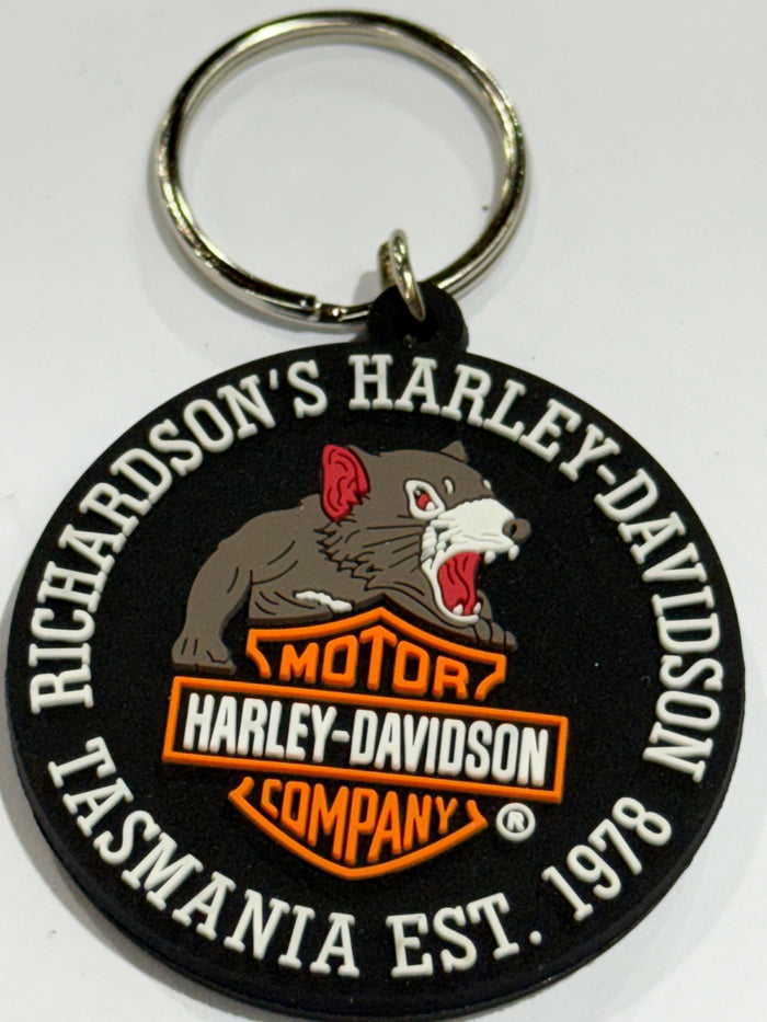 HARLEY-DAVIDSON® RICHARDSON'S TASSIE DEVIL KEYCHAIN