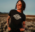HARLEY-DAVIDSON® WOMENS TEE KNIT BLACK