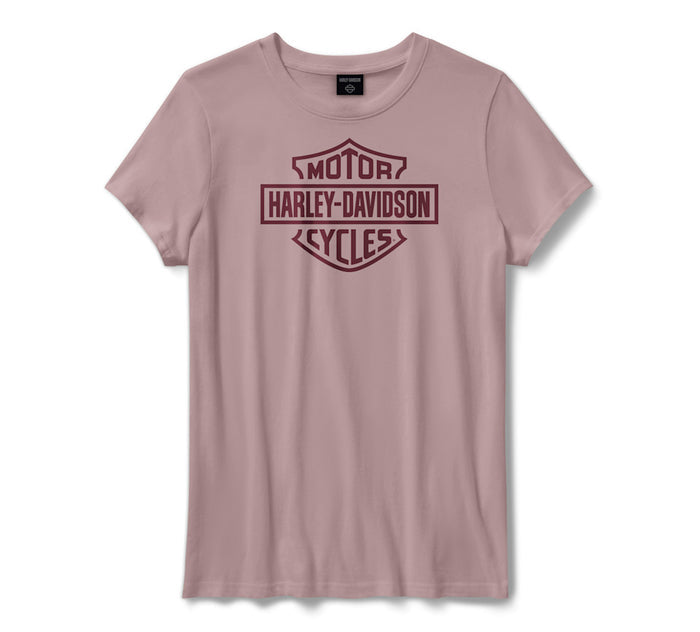 HARLEY-DAVIDSON® WOMENS TEE KNIT PINK