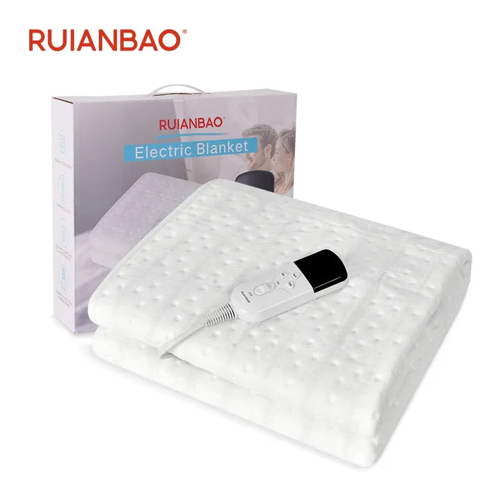 Heated Blanket with Timer – Ultra-Soft Dual-Layer Warmth