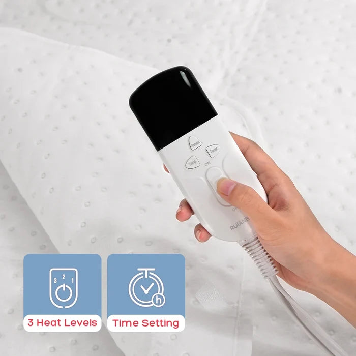 Heated Blanket with Timer – Ultra-Soft Dual-Layer Warmth