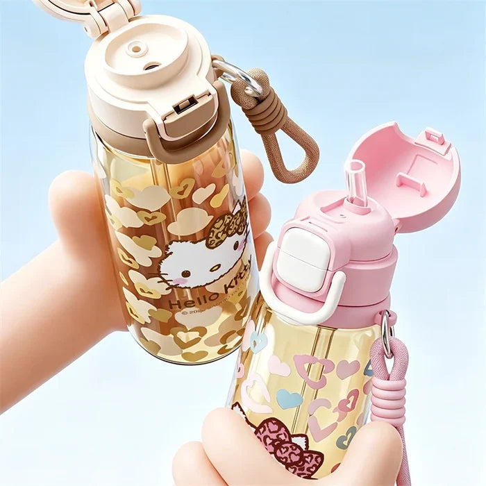 Hello Kitty PPSU Water Bottle 660ML Leakproof Kids Cup