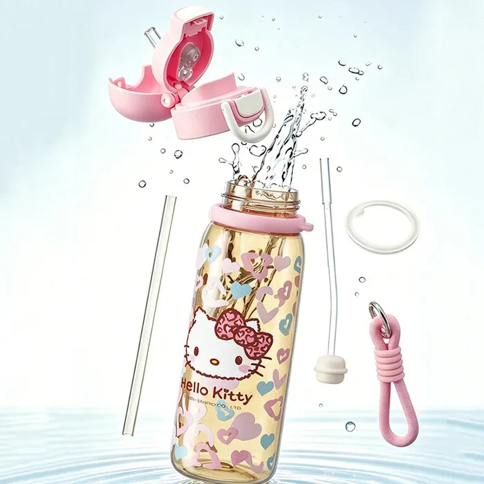 Hello Kitty PPSU Water Bottle 660ML Leakproof Kids Cup