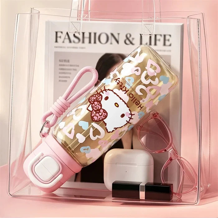 Hello Kitty PPSU Water Bottle 660ML Leakproof Kids Cup