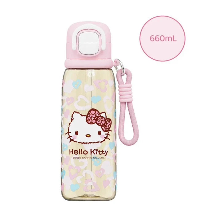 Hello Kitty PPSU Water Bottle 660ML Leakproof Kids Cup
