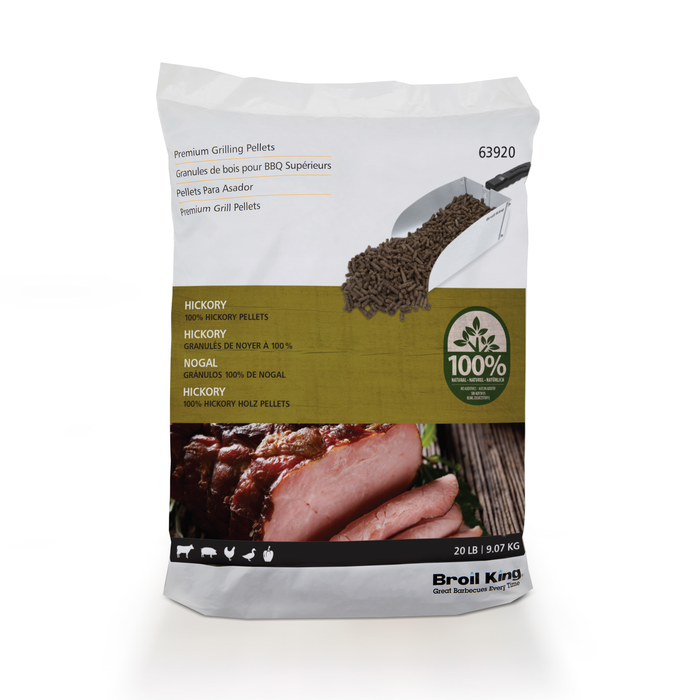 Hickory Wood Pellets - 20lb