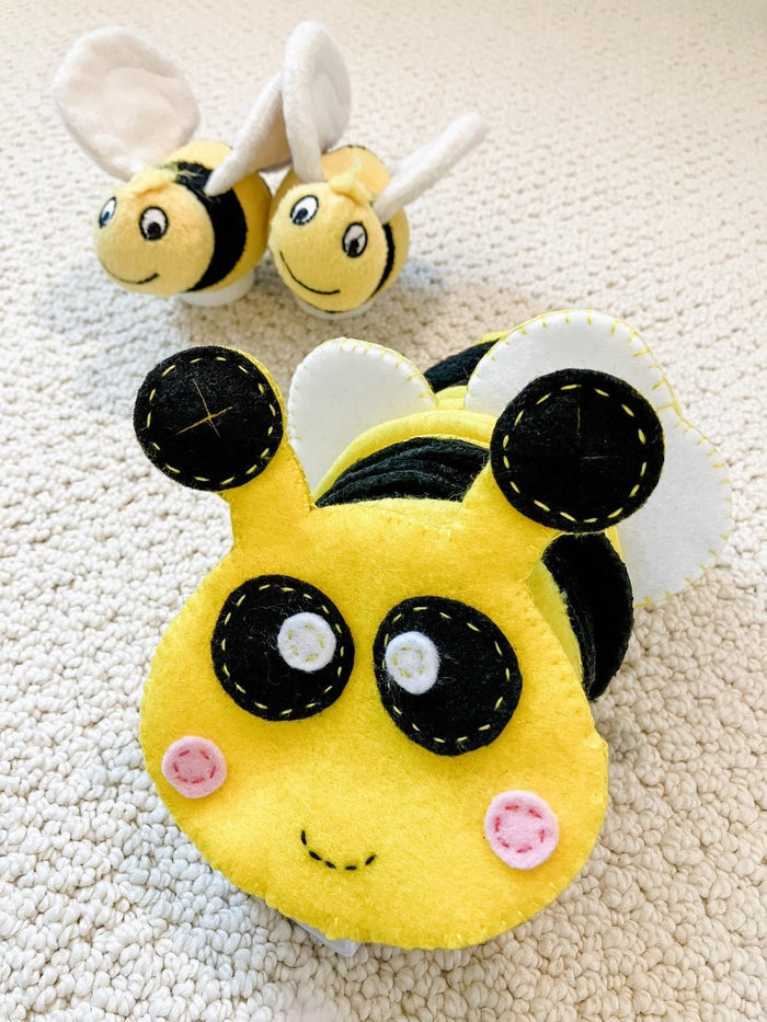 Hound Hugger DIY Busy Bee Snuffle Pattern Kit - Glad Dogs Nation | ALL Profits Donated