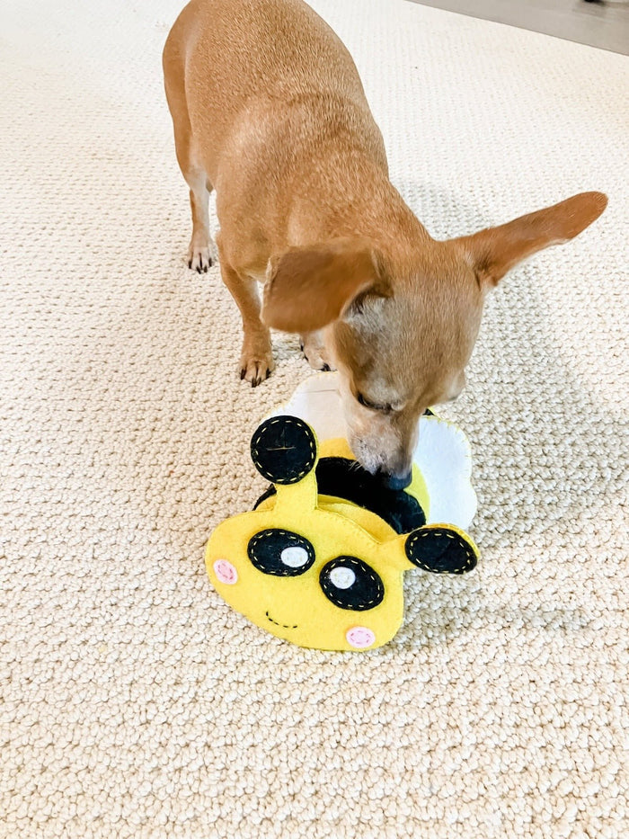 Hound Hugger DIY Busy Bee Snuffle Pattern Kit - Glad Dogs Nation | ALL Profits Donated