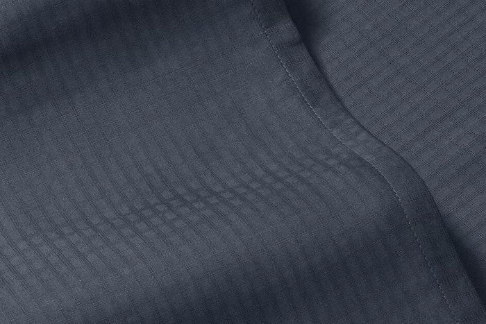 Close-up of Hyperlite sheets, indigo