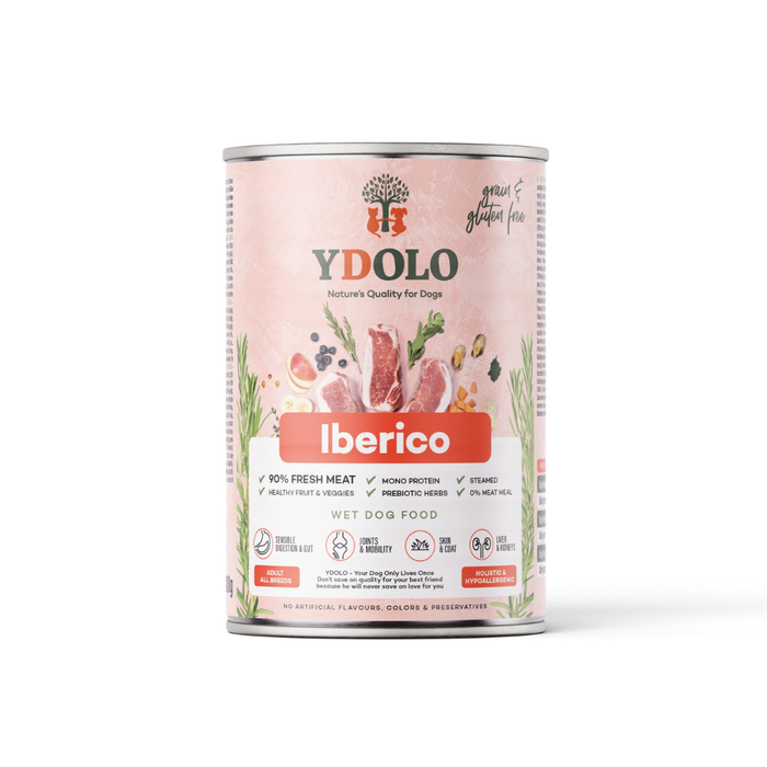 Iberico Complete Wet Food for Dogs – Healthy and Pure (6 x 400g)