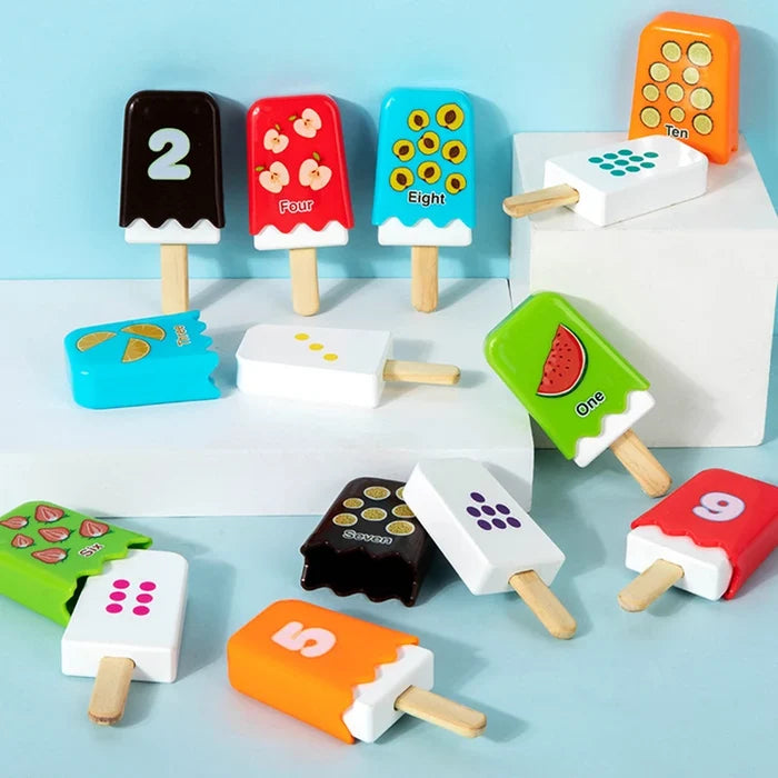 Ice Cream Number Matching Game – Fun Learning Toy for Kids