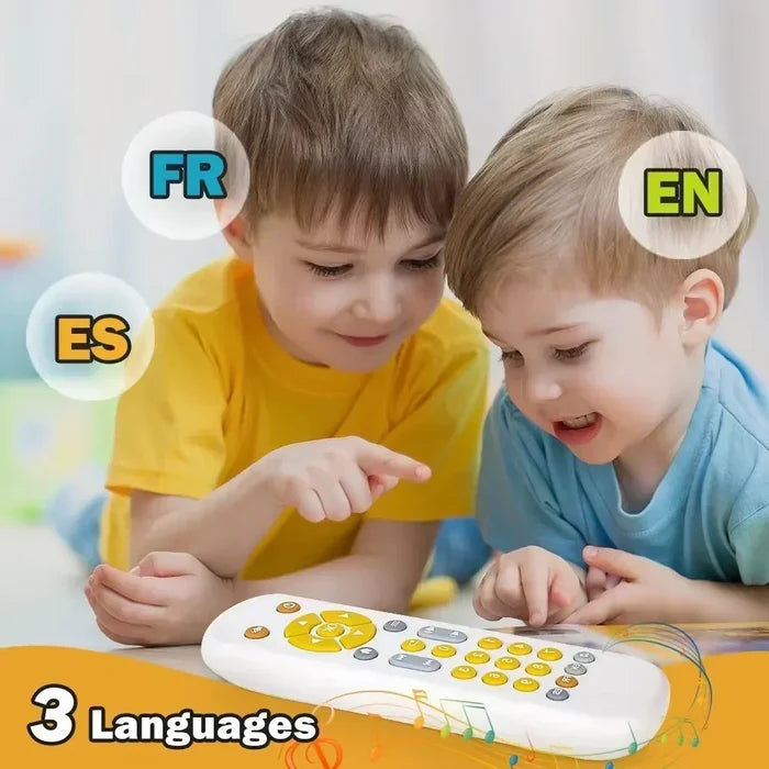 Infant TV Remote Control Toy – Music & Light for Kids