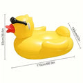 Inflatable Pool Float Duck Bed for Fun & Relaxing Water Play
