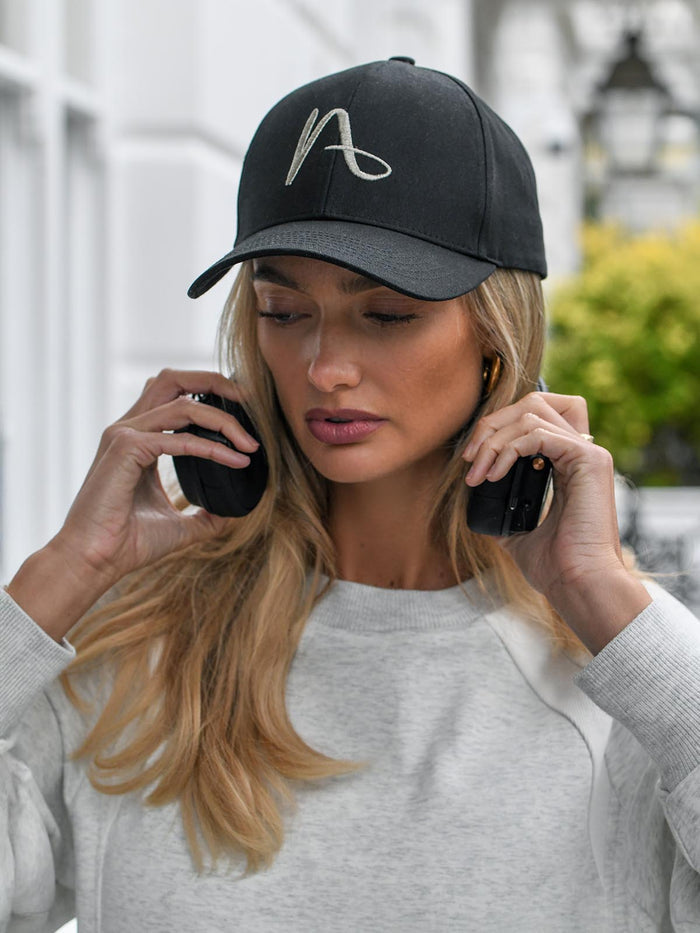 NAIA logo black baseball cap from NAIA active collection
