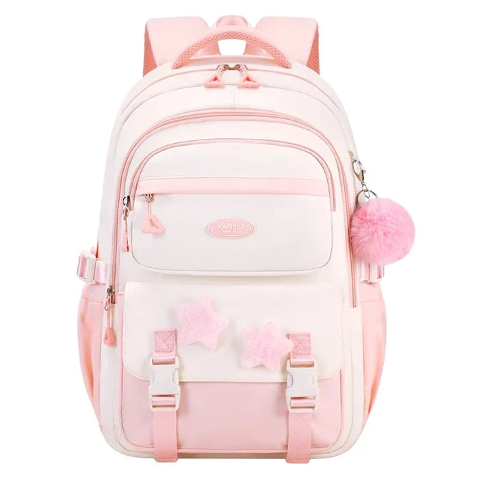 Kawaii Backpack Set | Cute 12-Inch School Bag with Accessories