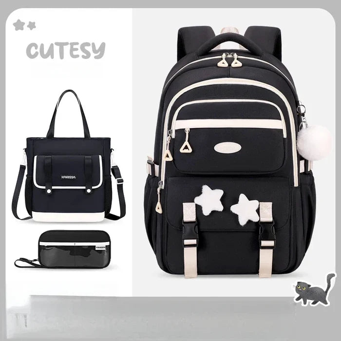Black Three-Piece Se