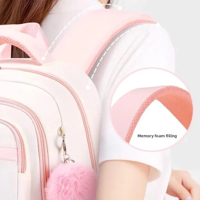 Kawaii Backpack Set | Cute 12-Inch School Bag with Accessories