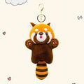 Kawaii Red Panda Plush Keychain | 20cm Stuffed Animal Bag Charm