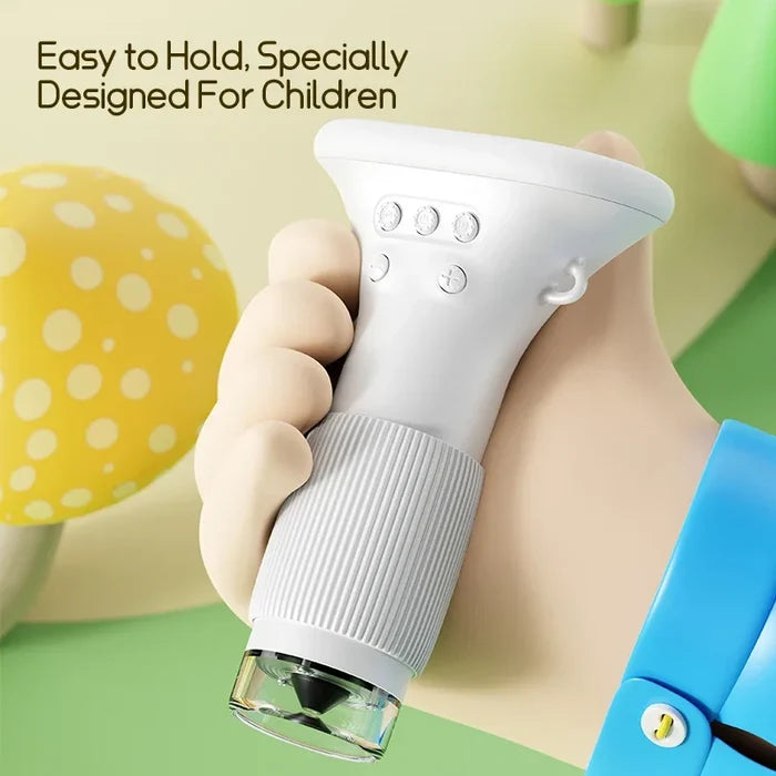 Kids Digital Microscope 1000x with Camera & LED Learning Tool