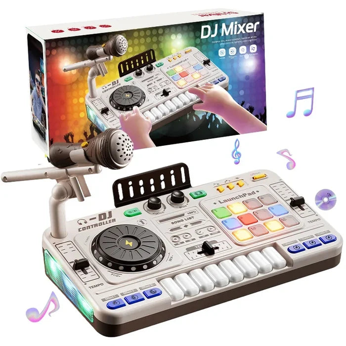 Kids DJ Mixer Toy Keyboard – Fun Music Learning Play
